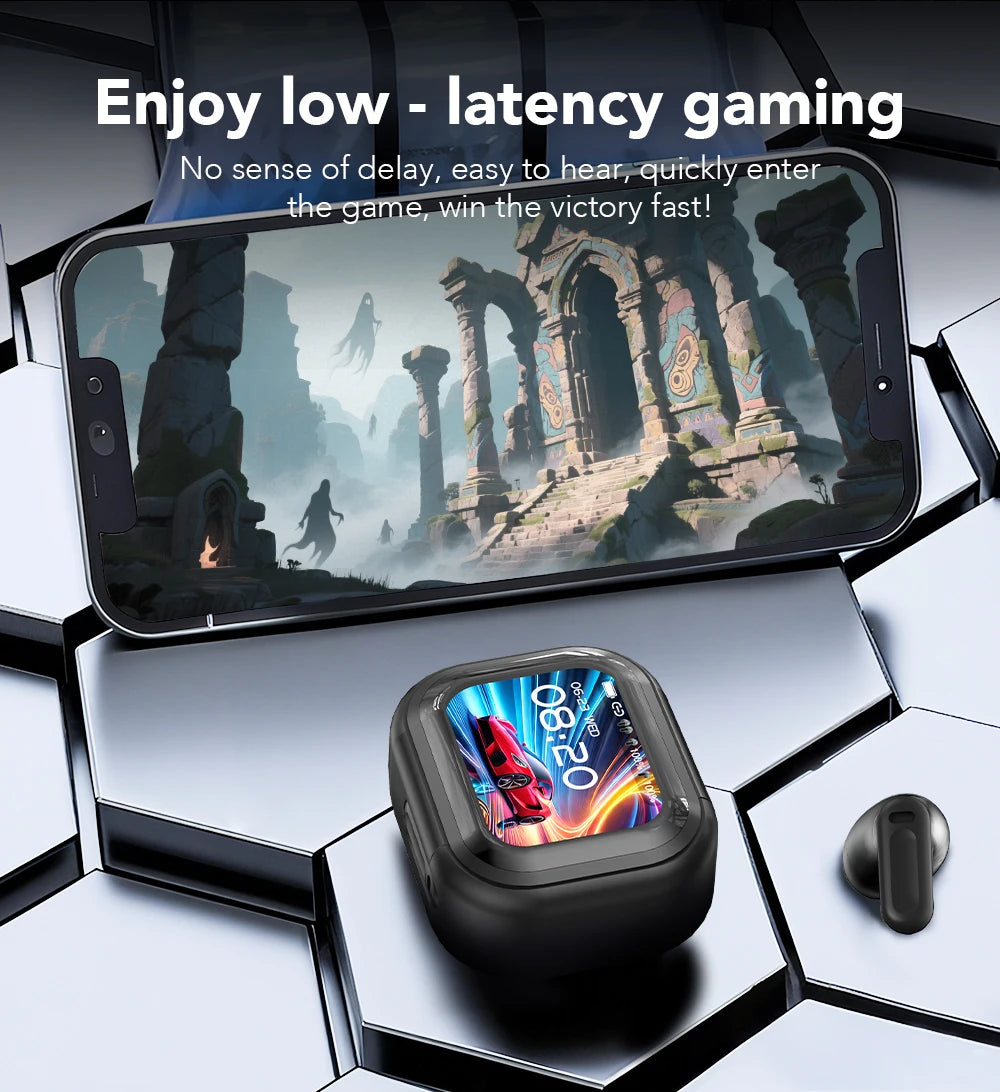 Wireless AI Translator Earbuds – Bluetooth 6.0 Waterproof with Long Battery Life