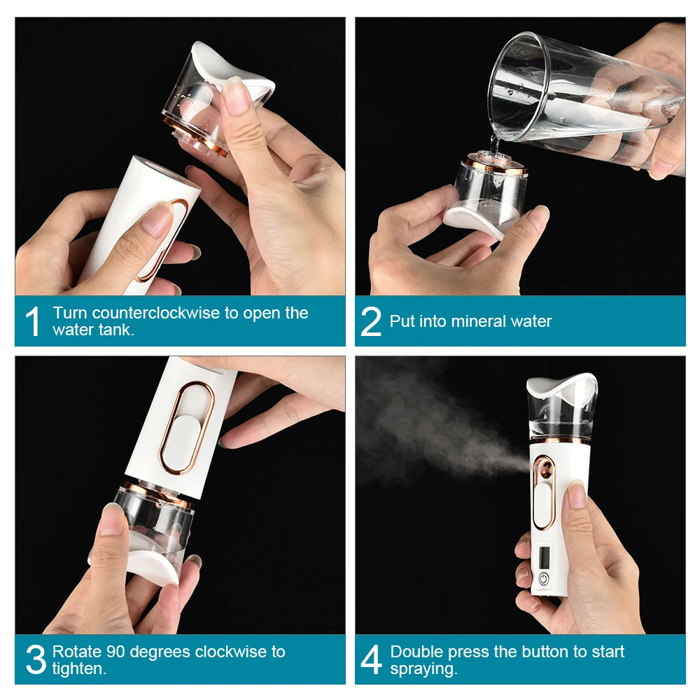 Portable Beauty Mist Sprayer