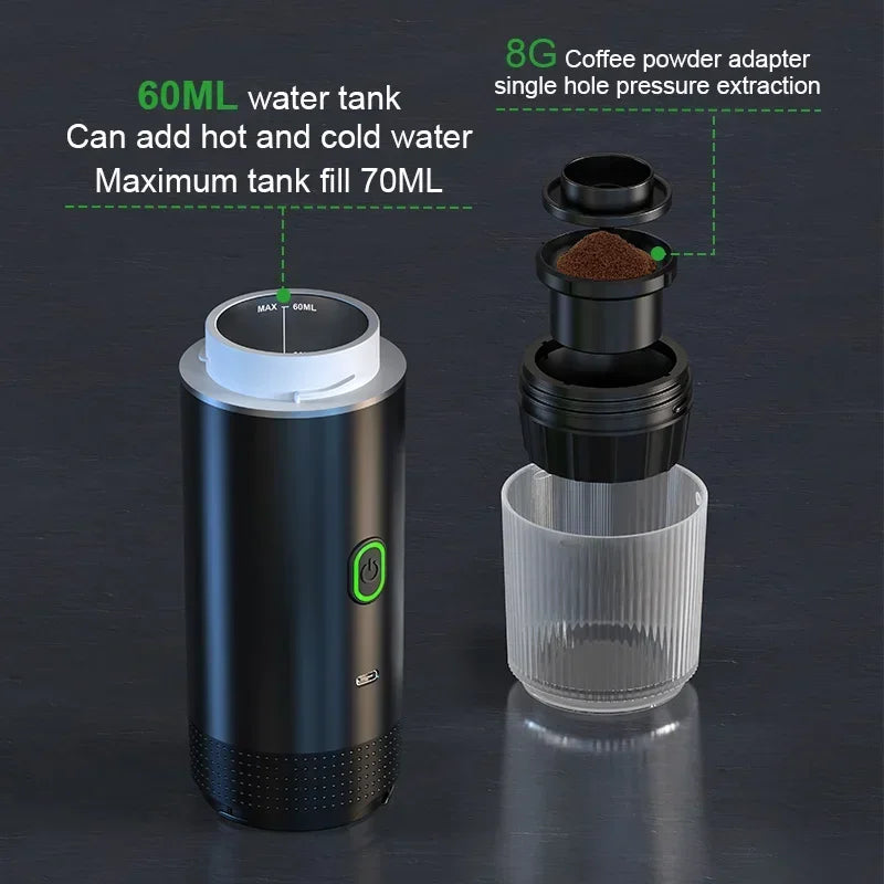 3-in-1 Travel Coffee Machine